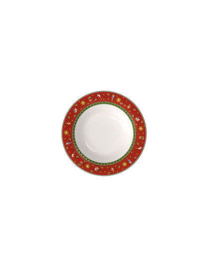 Toy's Delight Specials Soup Plate Red
