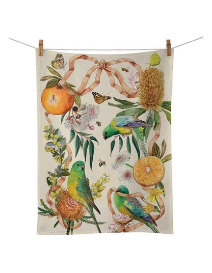 Golden Hour Tea Towel in Multi