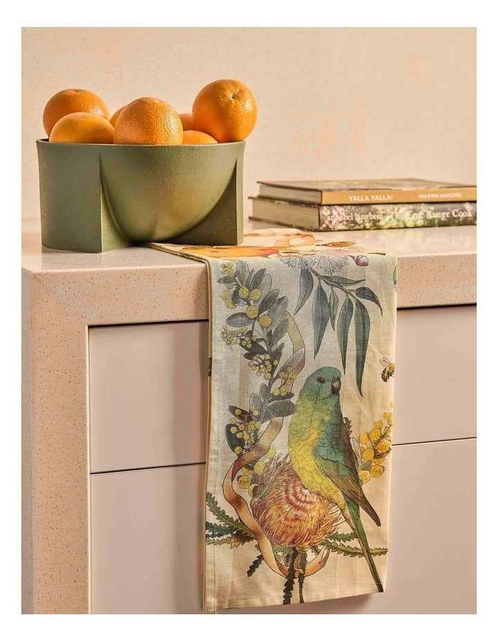 Golden Hour Tea Towel in Multi