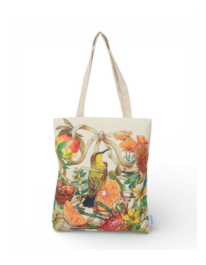 Golden Hour Tote Bag in Beige