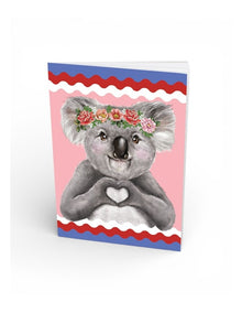 I Heart Koala Pocket Book in Multi