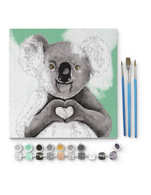 I Heart Koala Paint by Number Small
