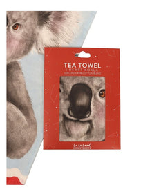 I Heart Koala Tea Towel in Multi