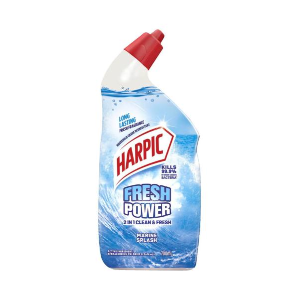 HARPIC FRESH POWER MARINE SPLASH TOILET CLEANER 700ML