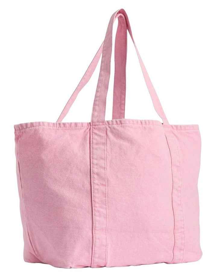 Logo Tote Bag in Primrose Pink
