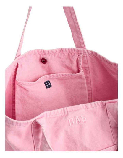 Logo Tote Bag in Primrose Pink