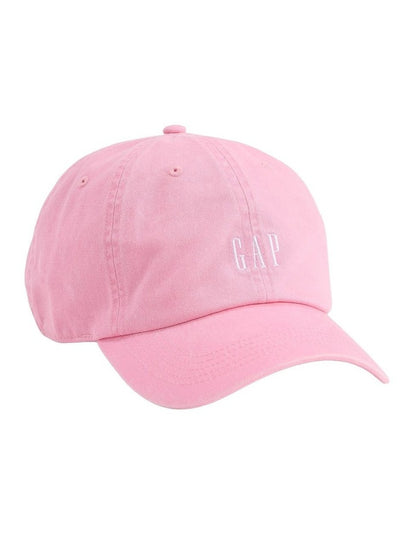 Adult Logo Baseball Hat in Primrose Pink