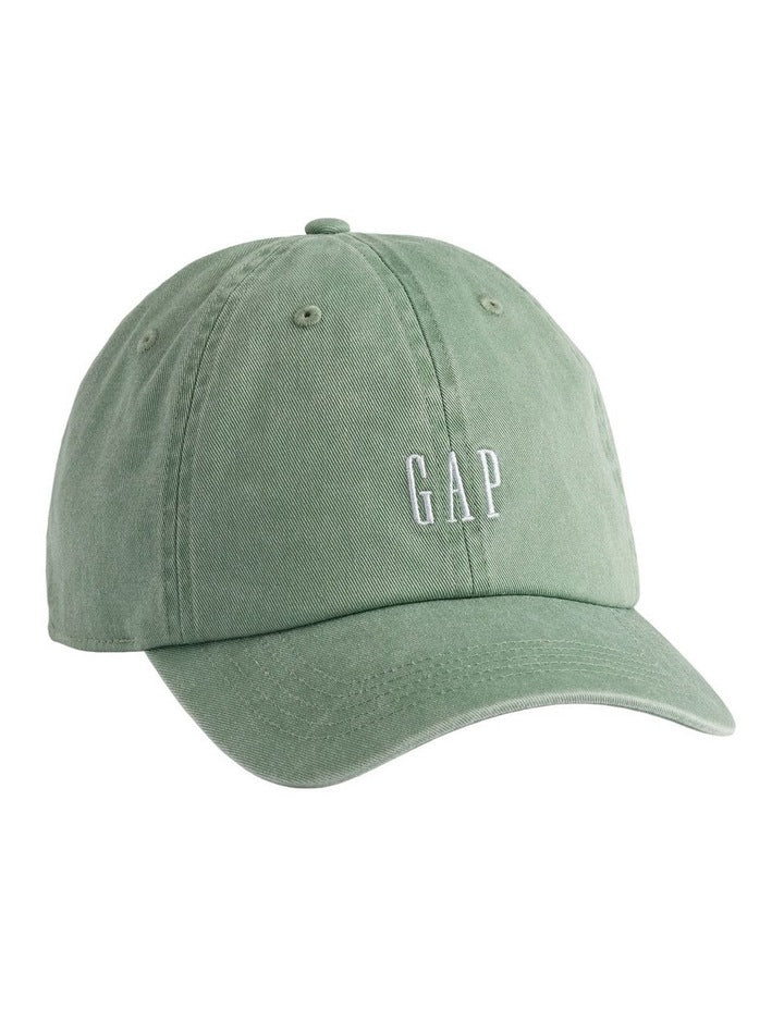 Sp26 Cotton Logo Cap in Green