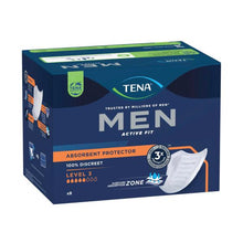 TENA MEN ABSORBENT PROTECTOR LEVEL 3 SUPER PADS 8 PACK