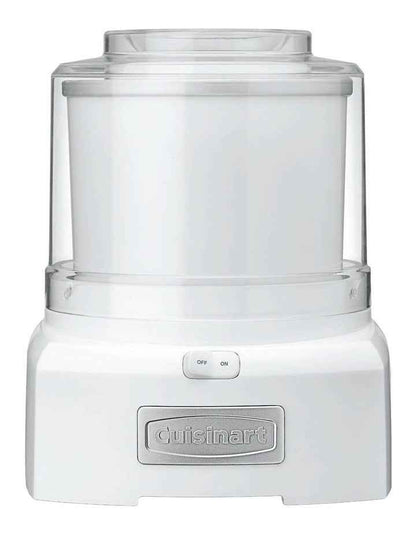 Electric Ice Cream Maker - White