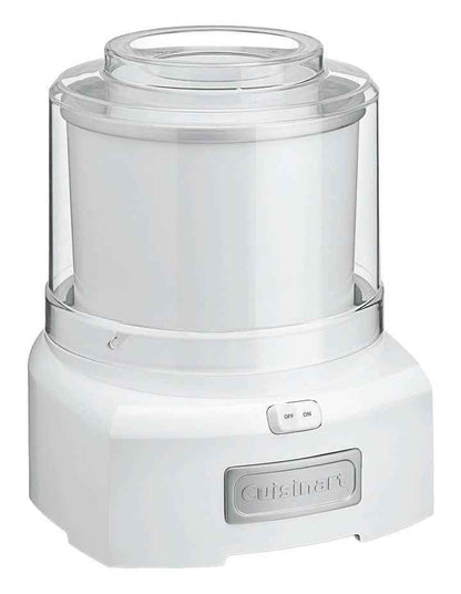 Electric Ice Cream Maker - White