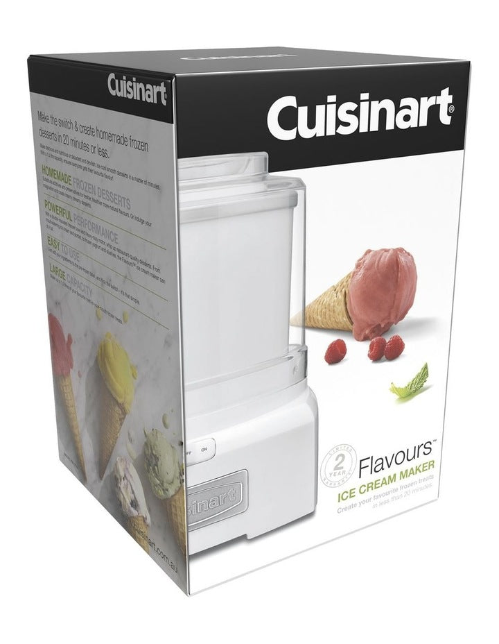 Flavours Ice Cream Maker ICE-21XA in White
