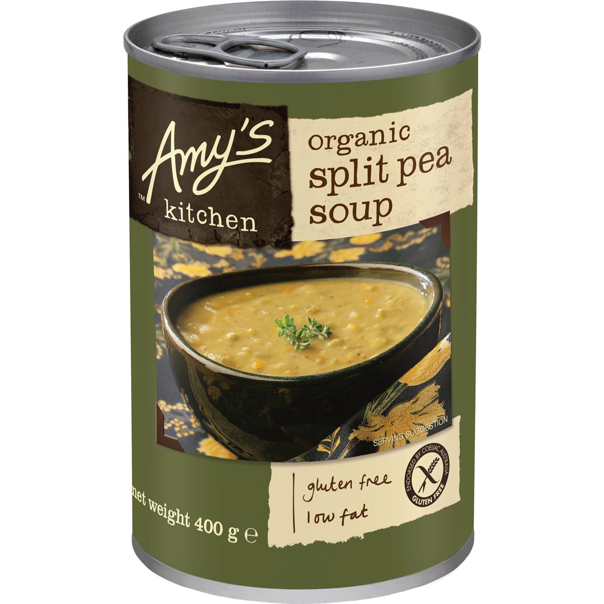 Amy's Kitchen Soup Split Pea 400g