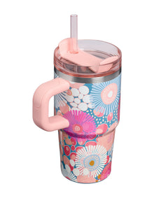 QUENCHER H2.O FLOWSTATE TUMBLER 20OZ SORBET WILDFLOWER