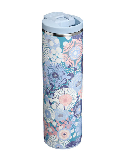 TRANSIT FLIPTOP MUG 16OZ BLUE DREAM WILDFLOWER