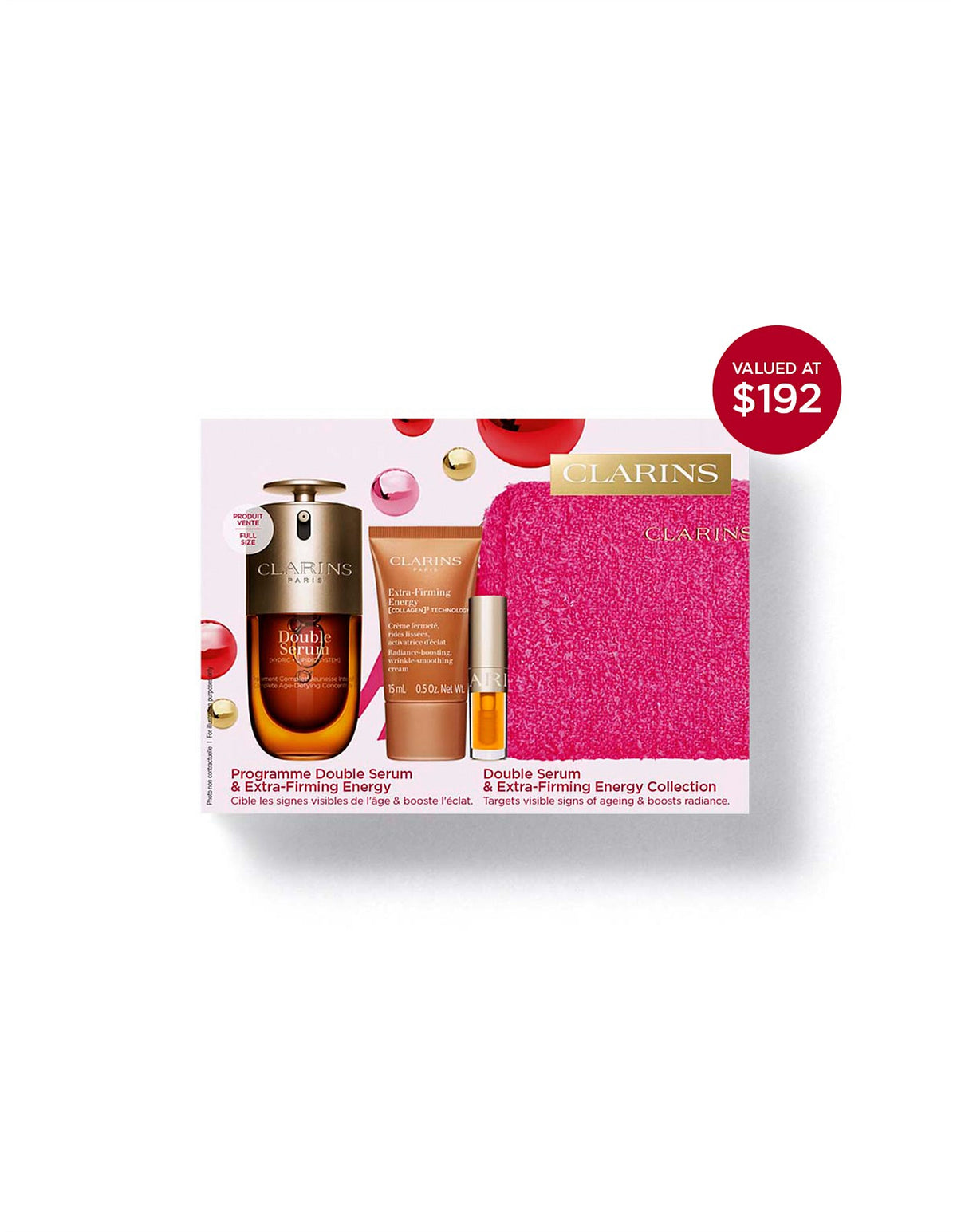 Double Serum & Extra-Firming Energy Holiday Set