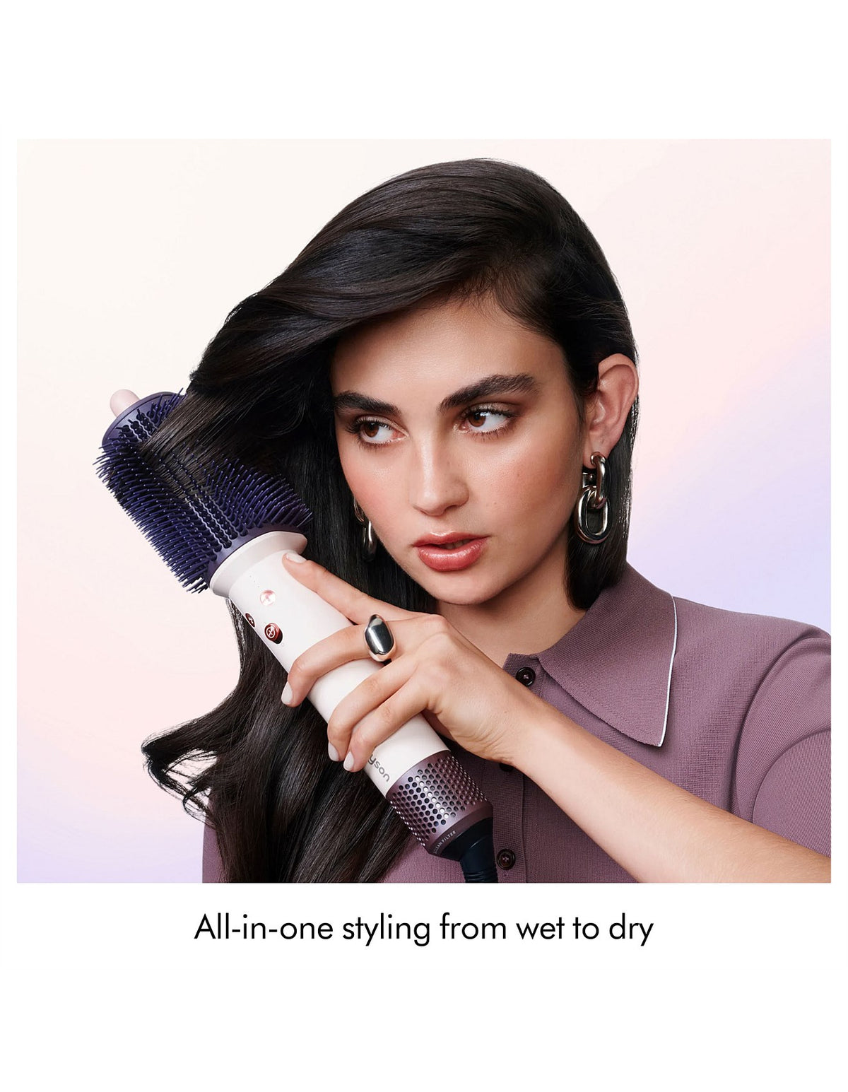AirSmooth Hot Brush Ceramic Pink / Rose Gold