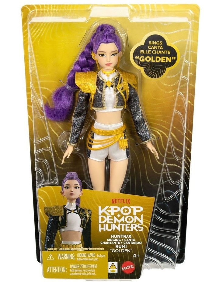HUNTR/X Rumi Golden Singing Doll