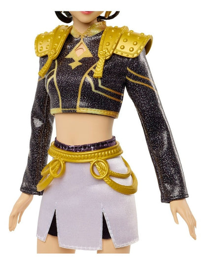 KPop Demon Hunters HUNTR/X Zoey Golden Singing Doll in Removable Outfit & 5 Posable Joints