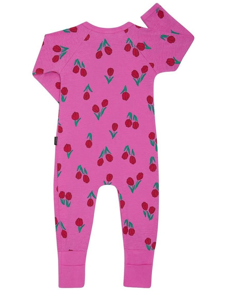 Zip Wondersuit in Petal Party