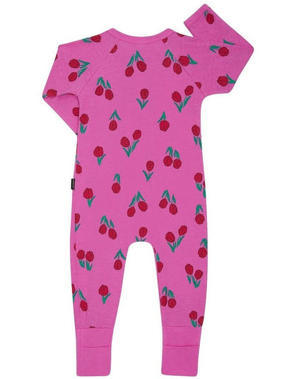 Zip Wondersuit in Petal Party