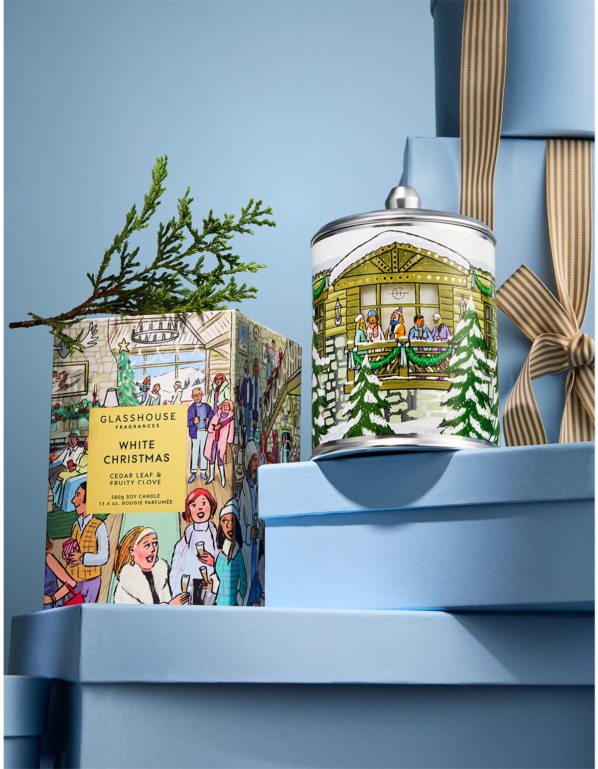 White Christmas Soy Candle 380g