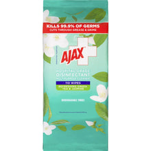 Ajax Disinfectant Cleaning Wipes Green Tea & Jasmine 110 Wipes each