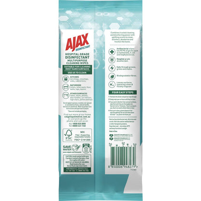 Ajax Disinfectant Cleaning Wipes Green Tea & Jasmine 110 Wipes each