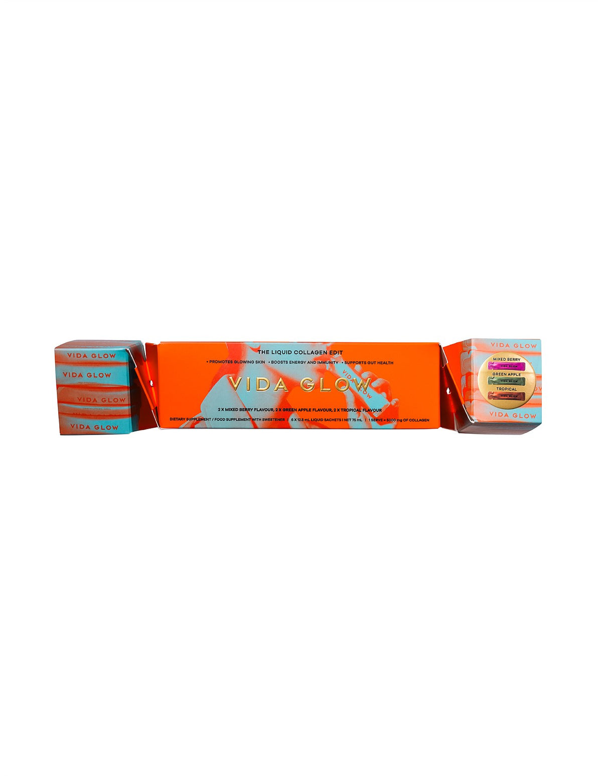 The Liquid Collagen Edit Bon Bon - 6 x 12.5ml Sachets