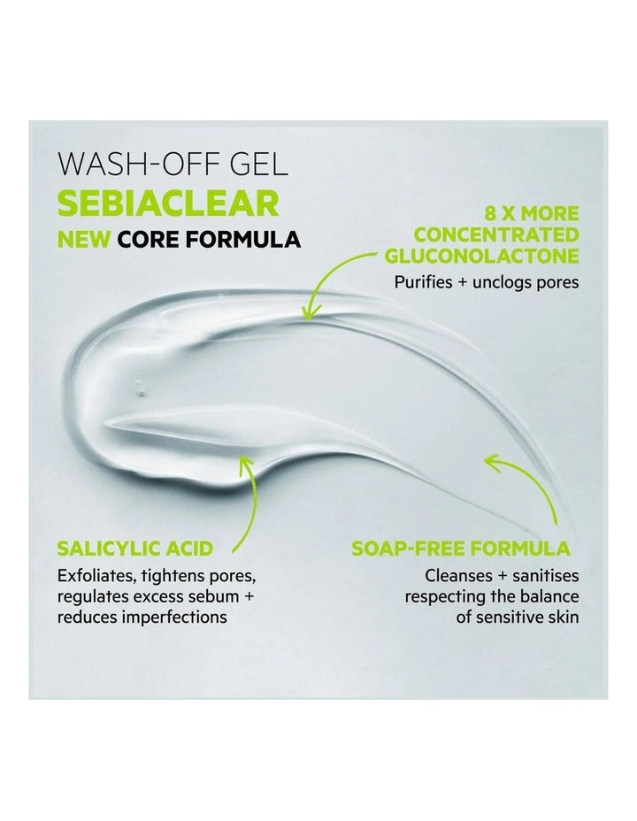 Sebiaclear Foaming Gel Cleanser 200ml