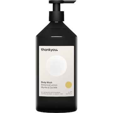 Thankyou. Body Wash Botanical Lemon Myrtle & Oat Milk Pump 1L