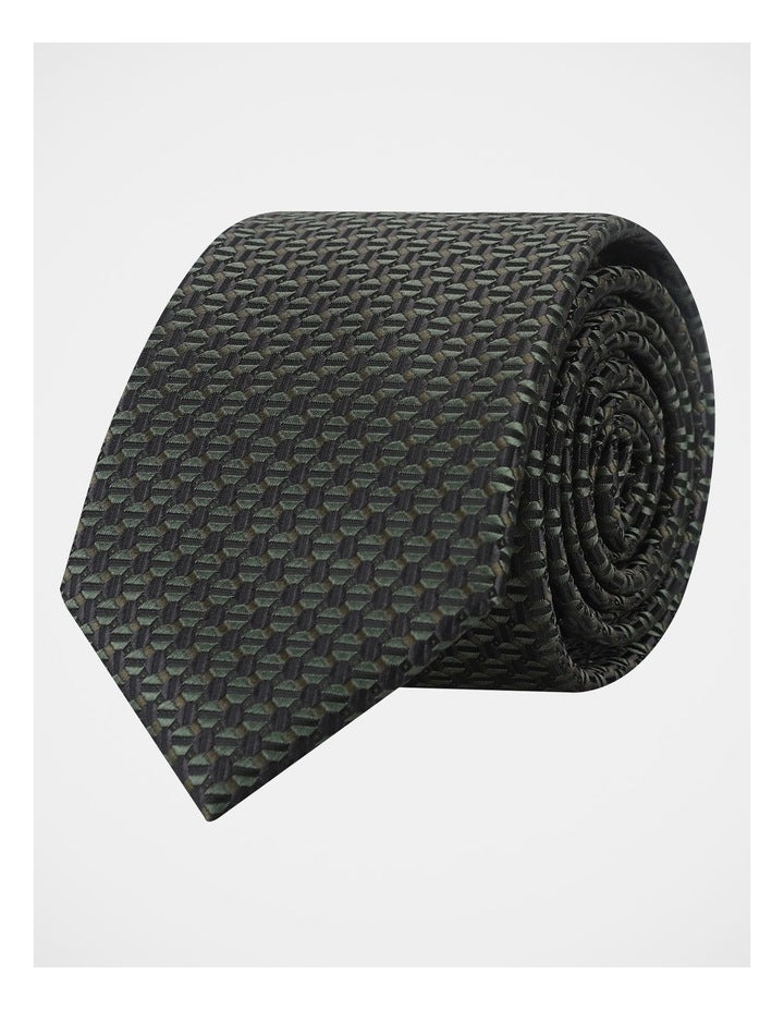 TwoTone Tie in Moss Green