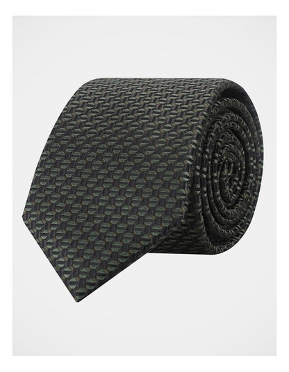 TwoTone Tie in Moss Green