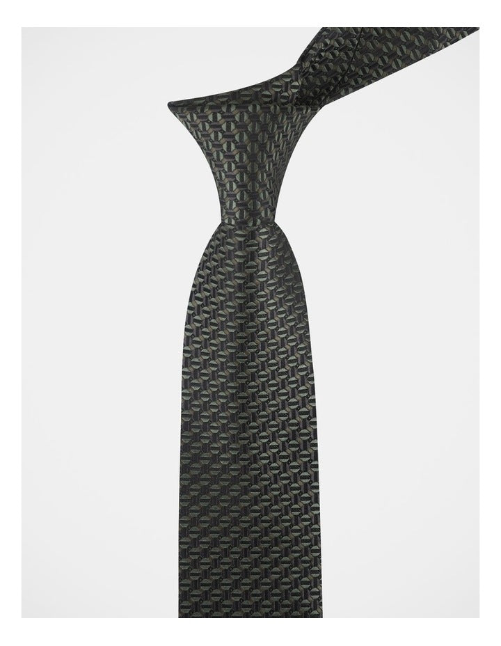 TwoTone Tie in Moss Green