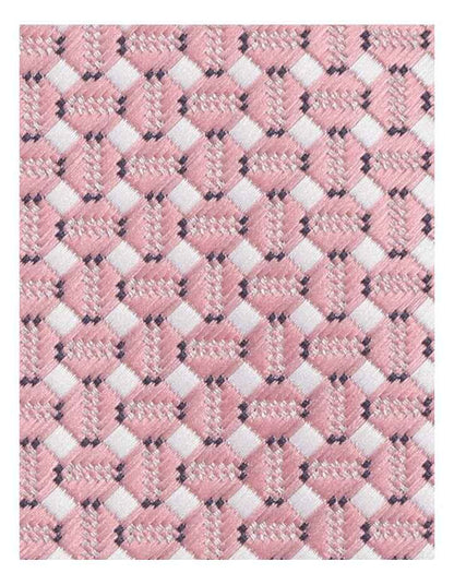 Jaquard Tie in Rose