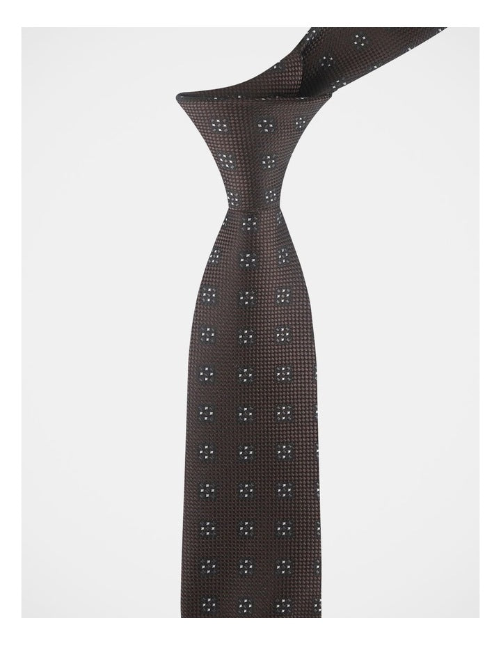 Jaquard Tie in Black