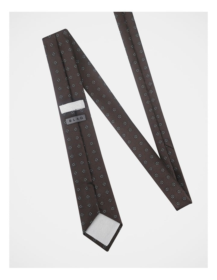 Jaquard Tie in Black
