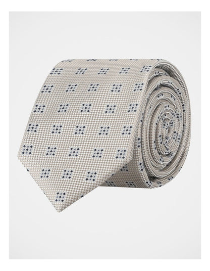 Jaquard Tie Cream