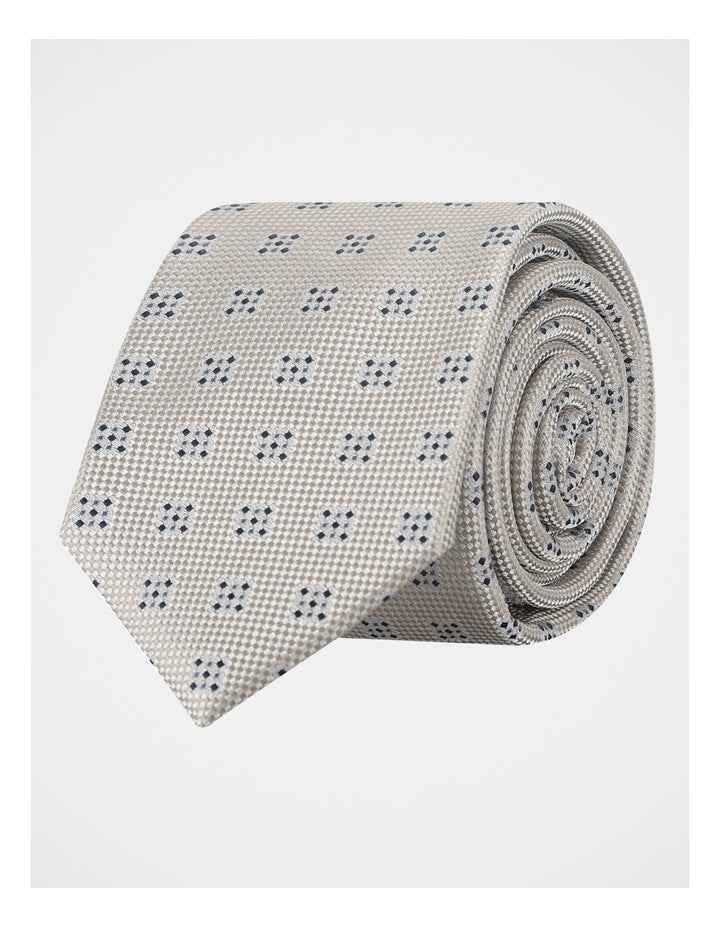 Jaquard Tie Cream