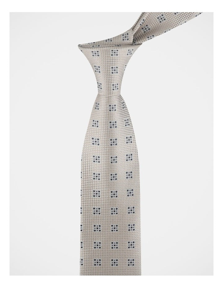 Jaquard Tie Cream