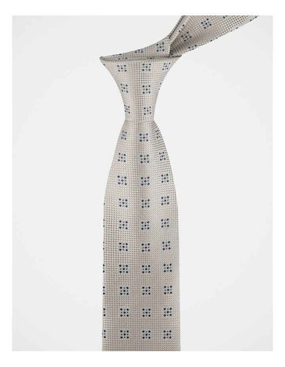 Jaquard Tie Cream
