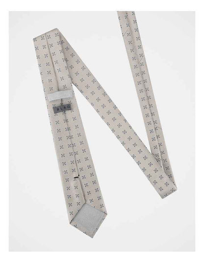 Jaquard Tie Cream