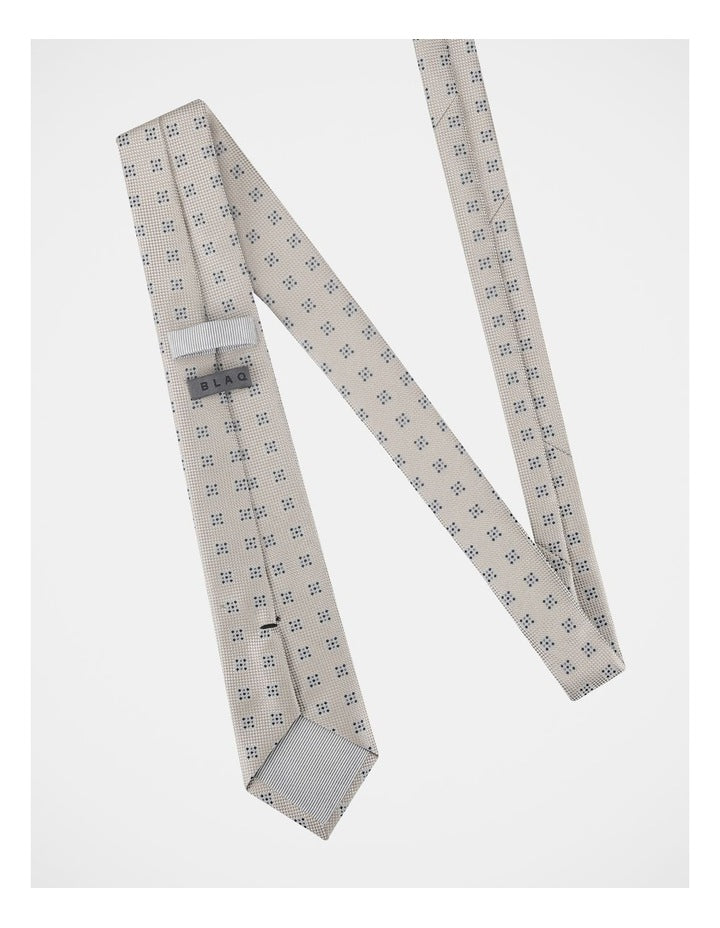 Jaquard Tie Cream