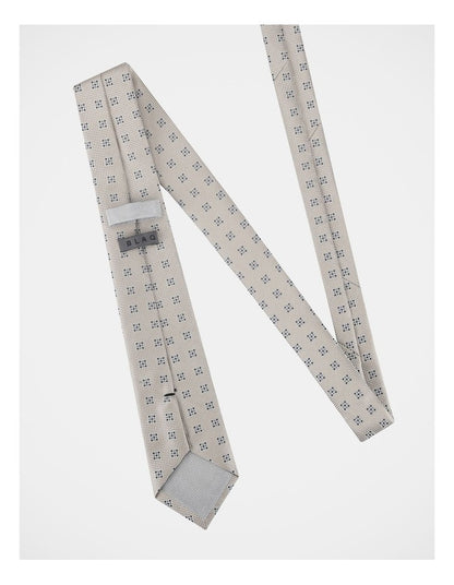 Jaquard Tie Cream