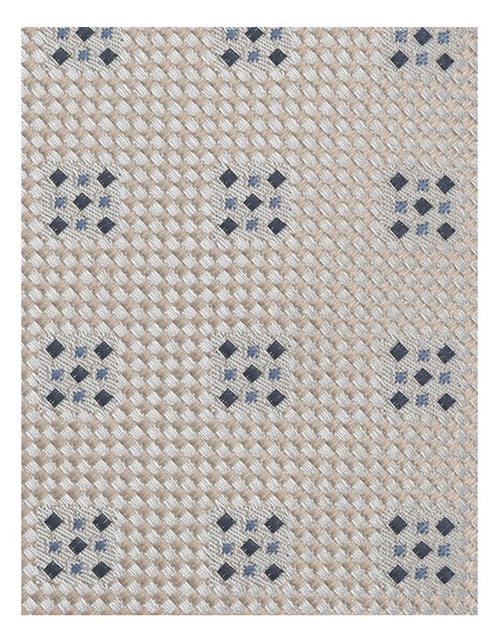 Jaquard Tie Cream