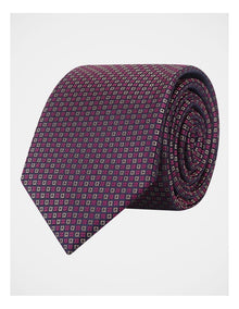 Diamond Tie in Fuchsia