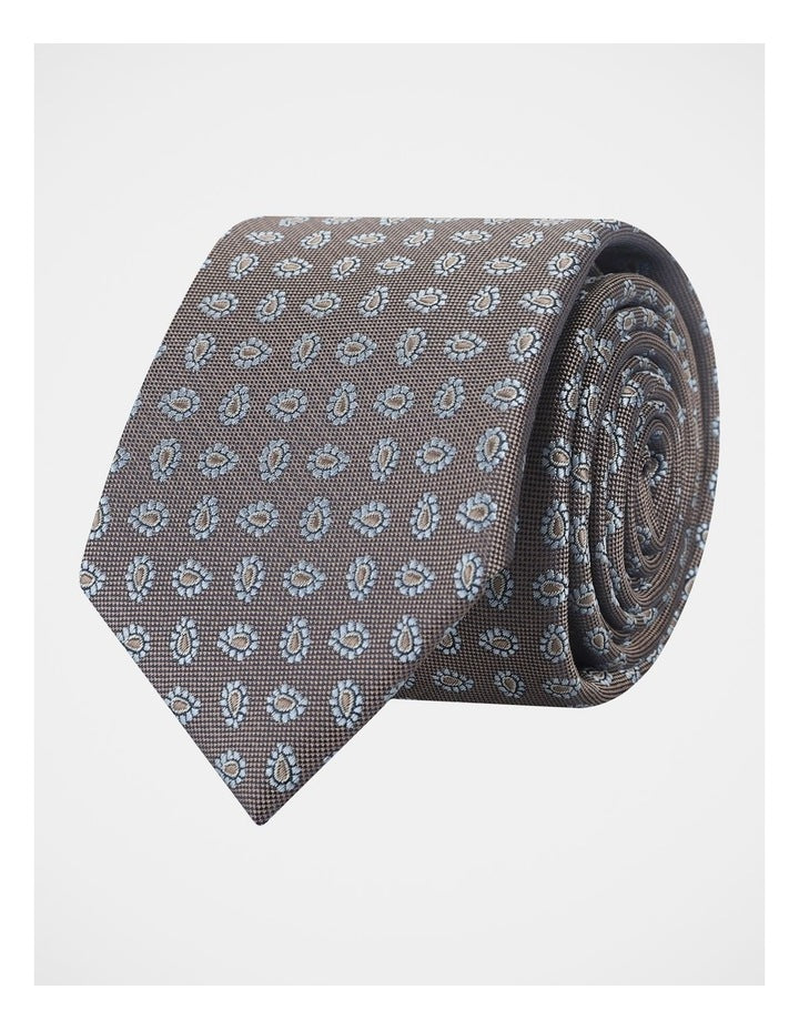 Paisley Tie in Coffee