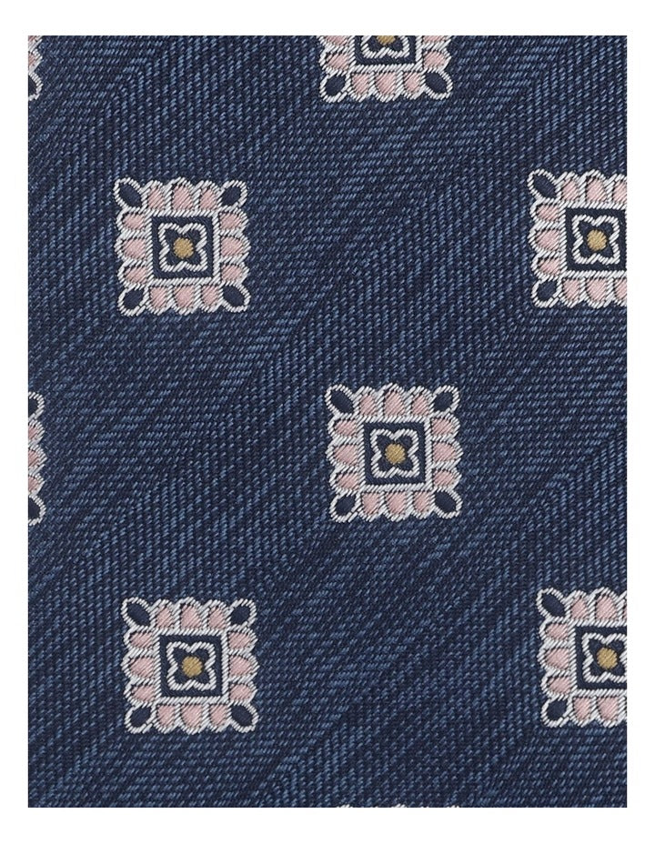Jackquard Tie NAVY