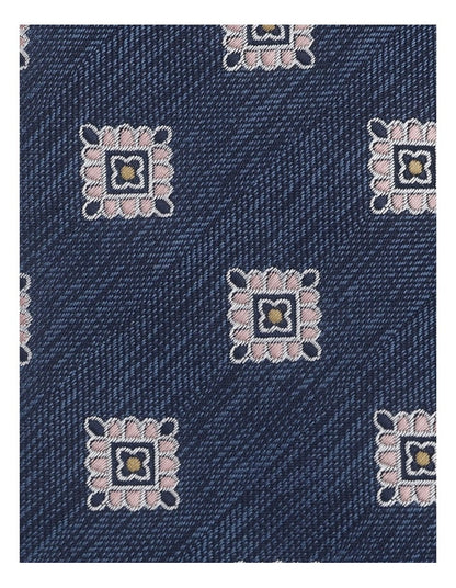 Jackquard Tie NAVY