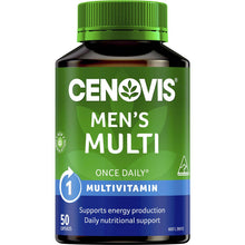 Cenovis Men's Once Daily Multivitamin Capsules 50 Pack